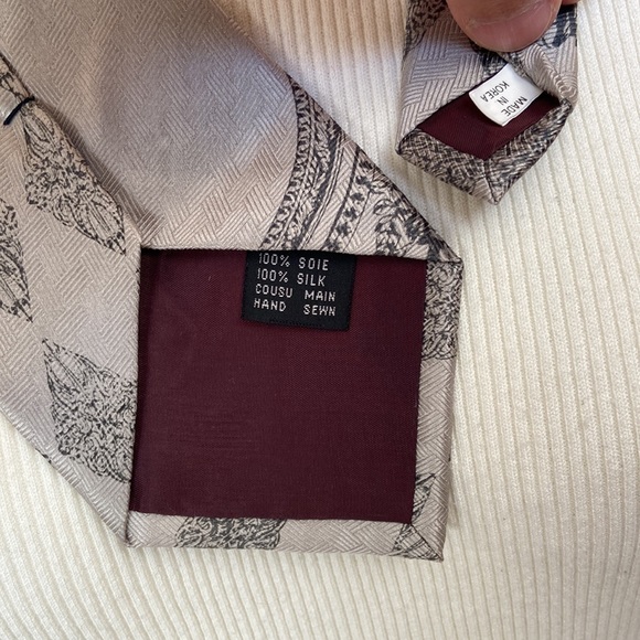 snoopy (peanuts) silk tie - Picture 4 of 9